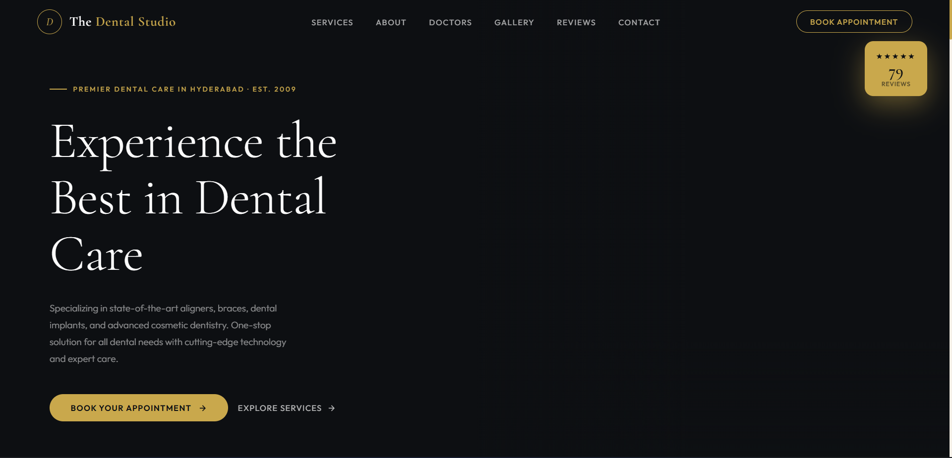 Dental Clinic Website